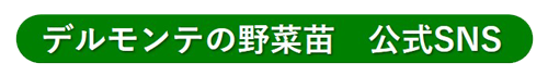 デルモンテの野菜苗 公式SNS